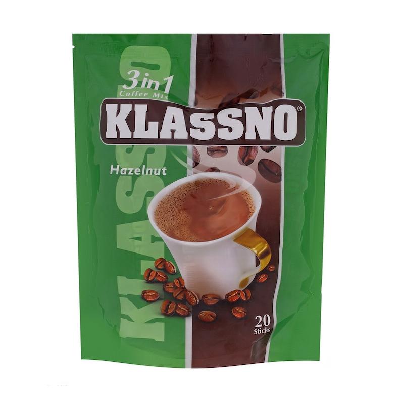 کافی میکس 3 در 1 با طعم فندق کلاسنو - 360 گرم بسته 20 عددی