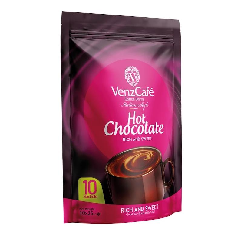 شکلات داغ فوری ونزکافه - 276 گرم بسته 10 عددی