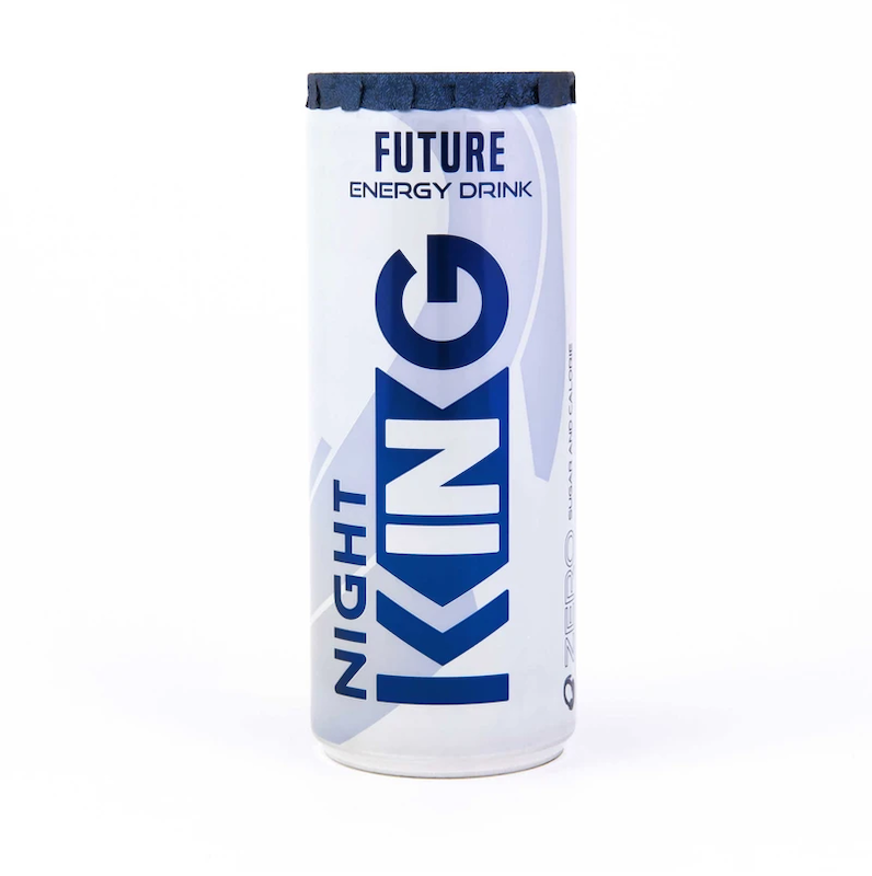 نوشابه انرژی زا بدون قند نایت کینگ مدل فیوچر (Night King Future) حجم 250 میلی لیتری
