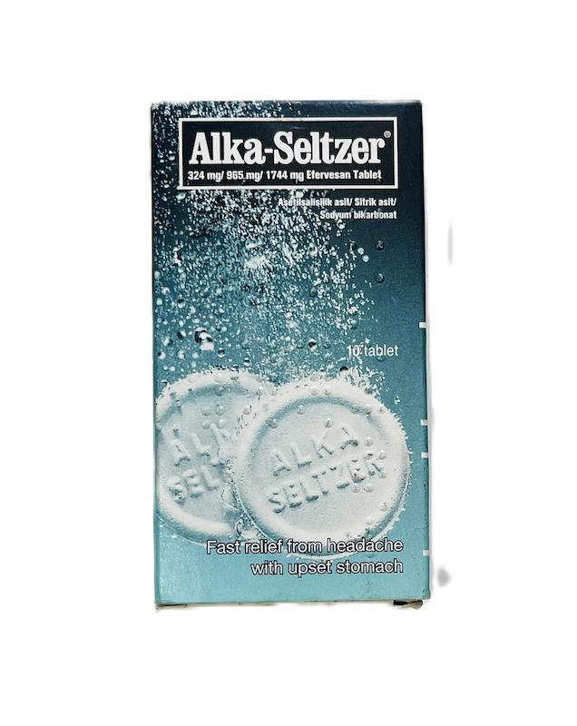 قرص جوشان آلکا سلتزر 10 عددی- Alka Seltzer