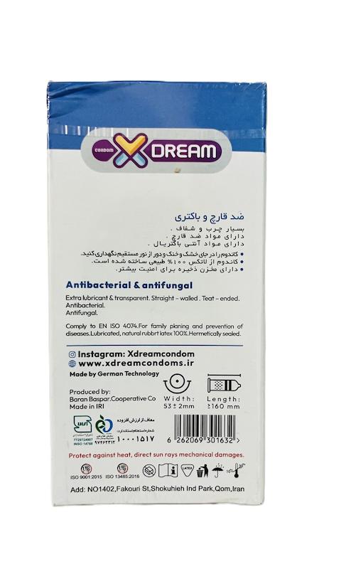 کاندوم ایکس دریم مدل آنتی باکتریال