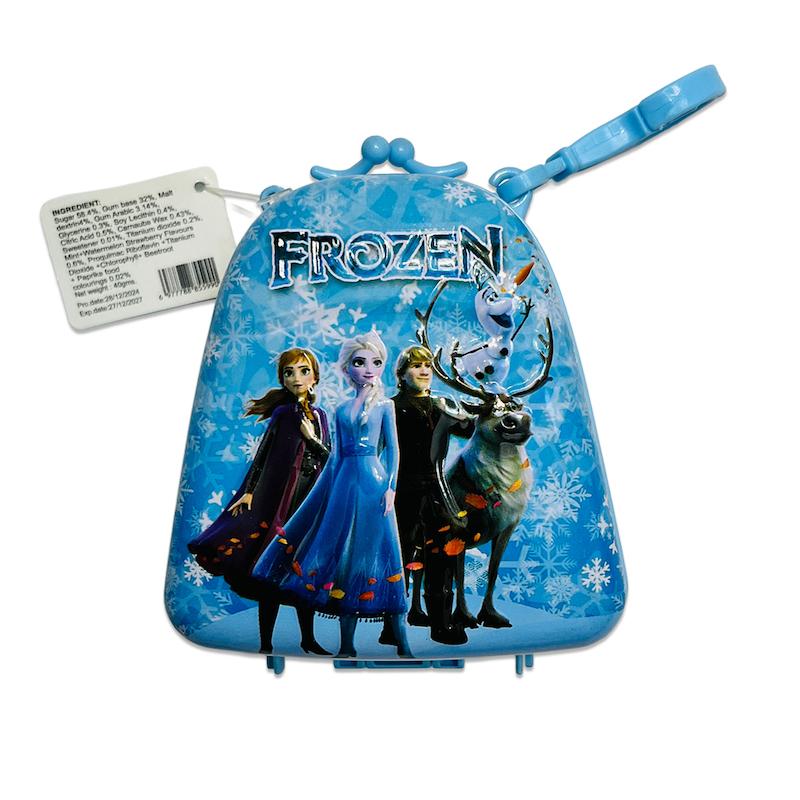 آدامس با جعبه چمدان فلزی با طرح کارتون Frozen