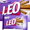 شکلات 4 انگشتی لیو برند میلکا 33 گرم- Milka LEO