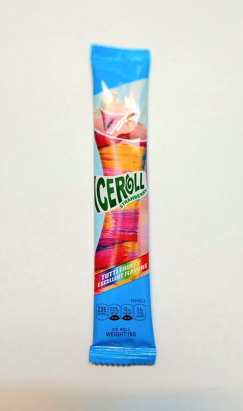 آیس رول توت فرنگی توتی فروتی ۱۵ گرم- iceroll