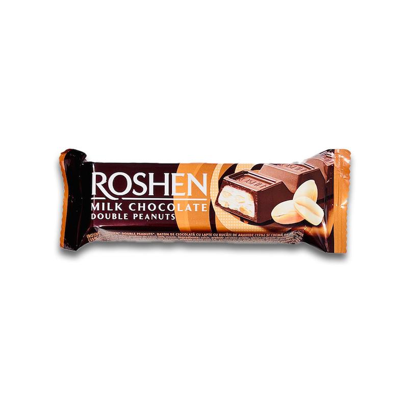 شکلات مغزدار بادام زمینی روشن 29 گرم- Roshen Double peanuts