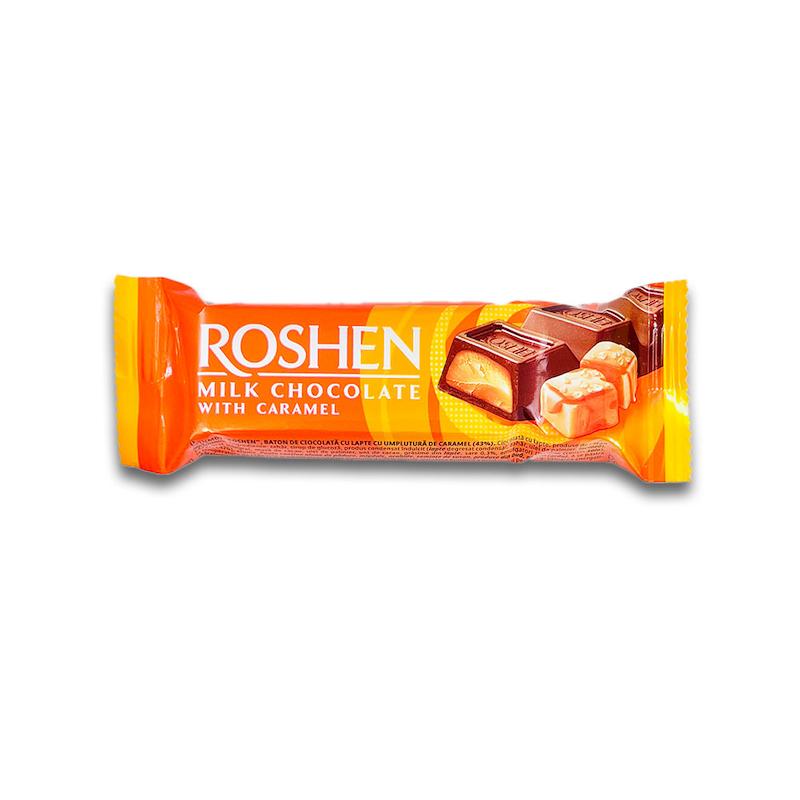 شکلات مغزدار کاراملی روشن 29 گرم- Roshen Caramel