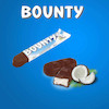 شکلات مغزدار نارگیلی بونتی 57 گرم- Bounty 