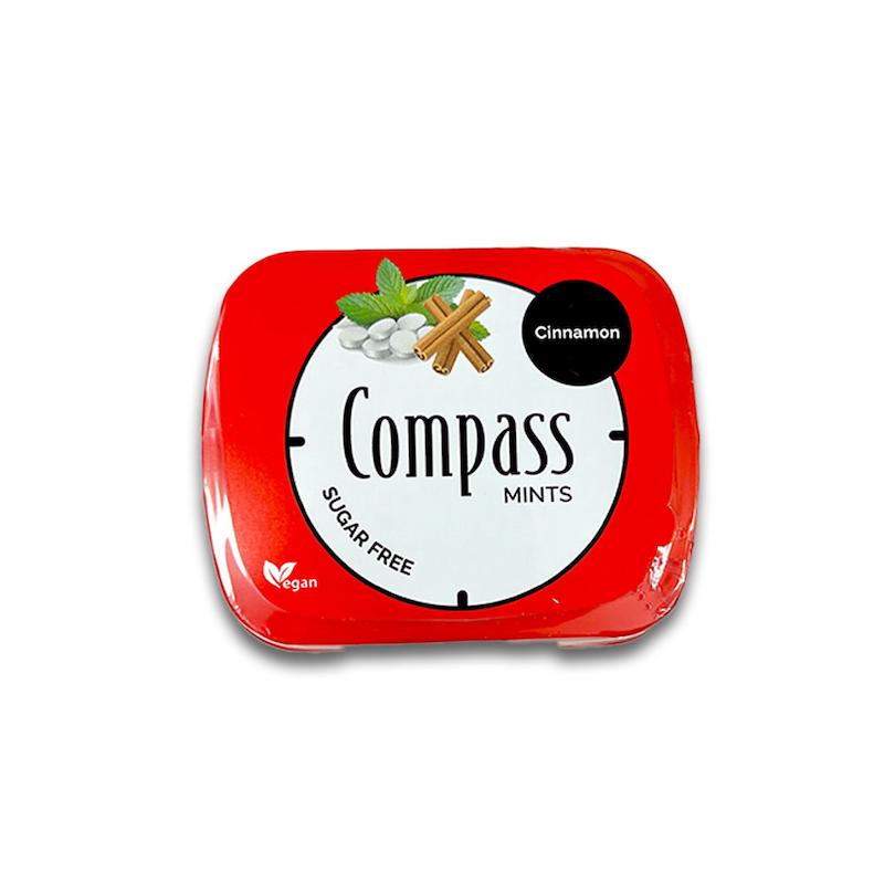 قرص خوشبوکننده دهان بدون قند کامپس طعم دارچین 14 گرم- Compass