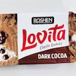 کوکی شکلات تلخ لاویتا روشن 150 گرم- Roshen Lovita Dark Cocoa