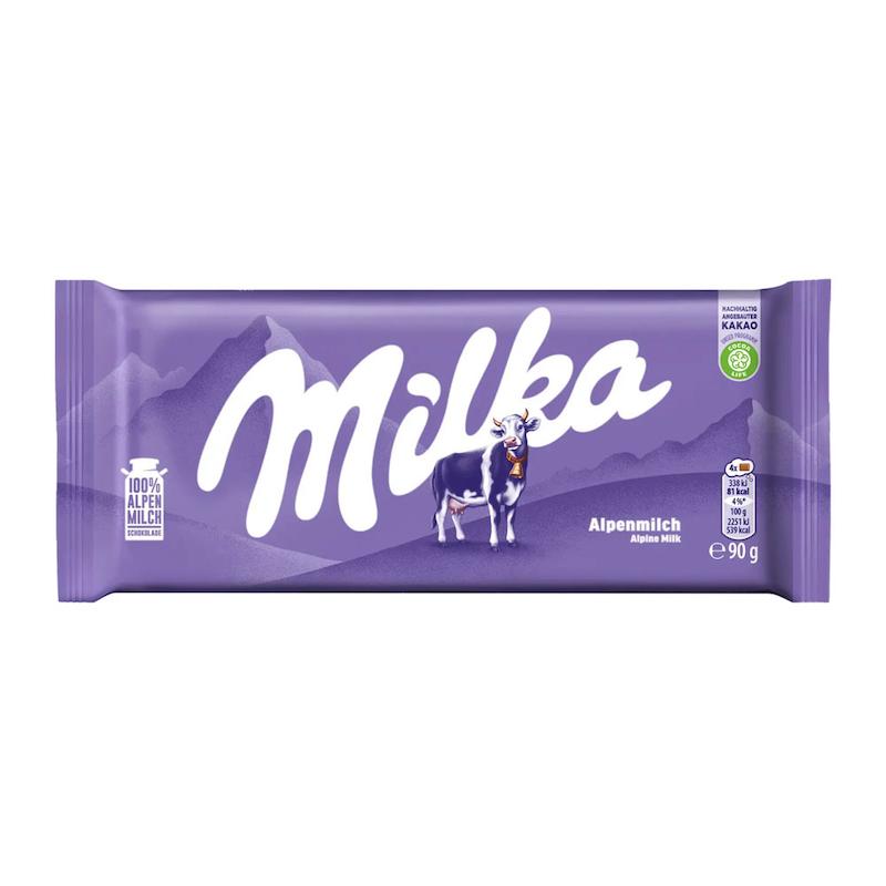 شکلات میلکا شیری آلپاین ۱۰۰ گرم- Milka