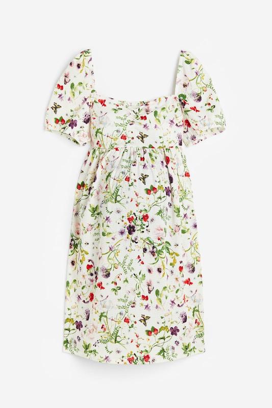 پیراهن زنانه گلدار مناسب بارداری اچ اند ام- H&M