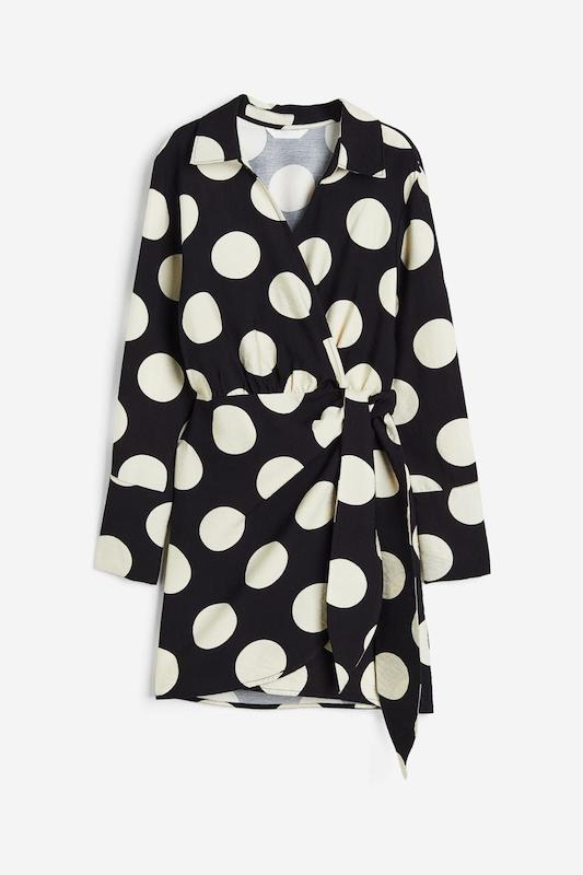 پیراهن زنانه چپ و راستی اچ اند ام- H&M