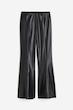 شلوار بوت کات چرم اچ اند ام- H&M