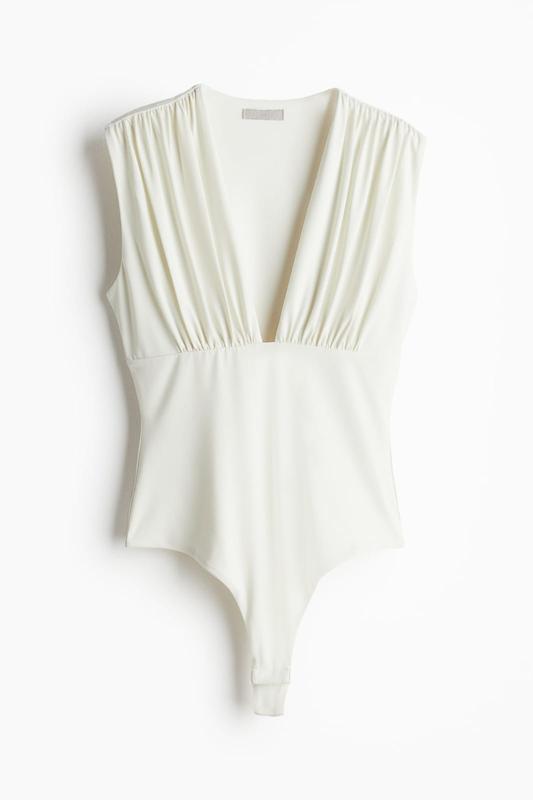 بادی زیر سینه چین دار اچ اند ام- H&M
