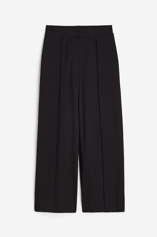 شلوار پارچه ای مشکی اچ اند ام- H&M