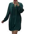 پیراهن ساتن سبز یشمی اچ اند ام- H&M