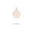 آویز گردنبند طلا 18عیار زنانه طرح اسلیمی M0193