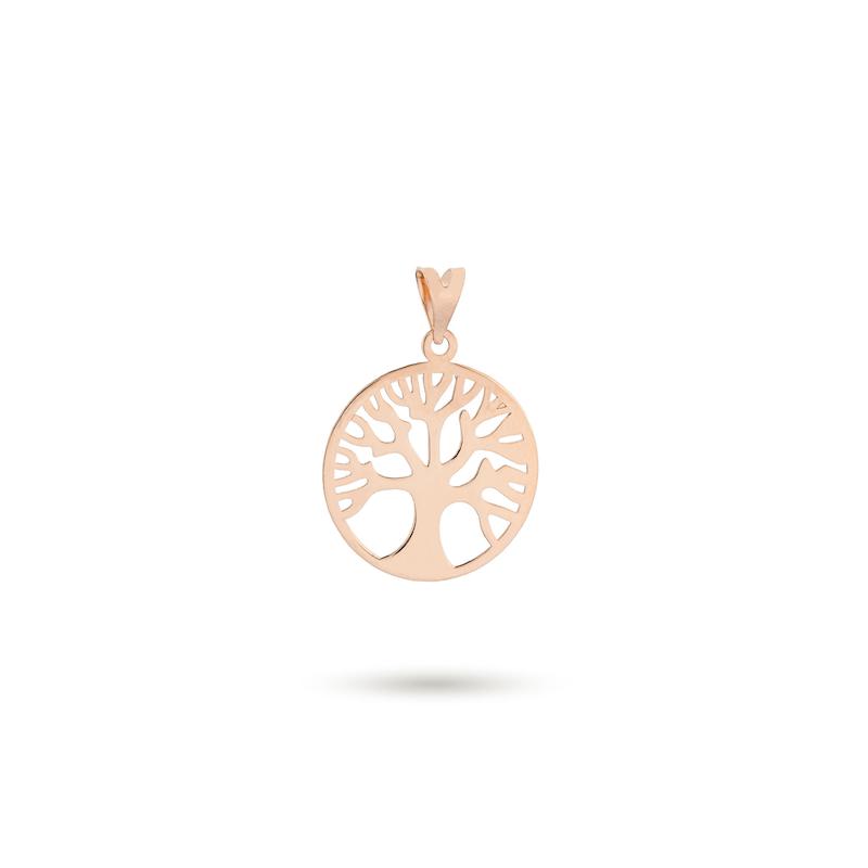 آویز گردنبند طلا زنانه سارینا طرح درخت M0158