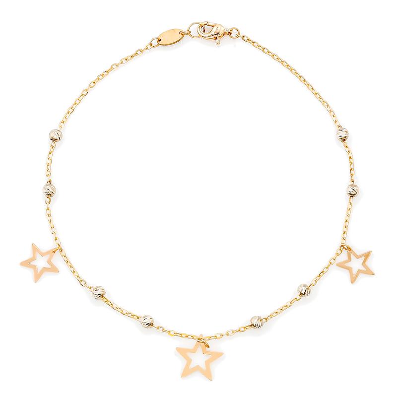 دستبند طلا زنانه سالیا گلد ستاره d0067