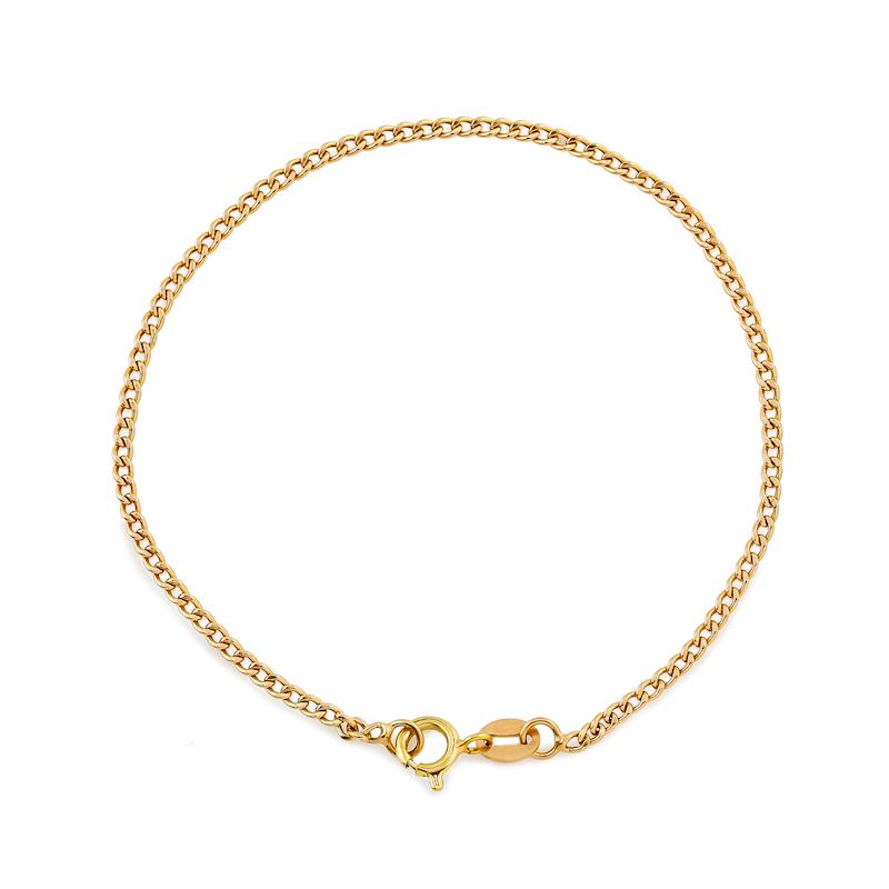 دستبند طلا زنانه زنجیری سپاهان D0057