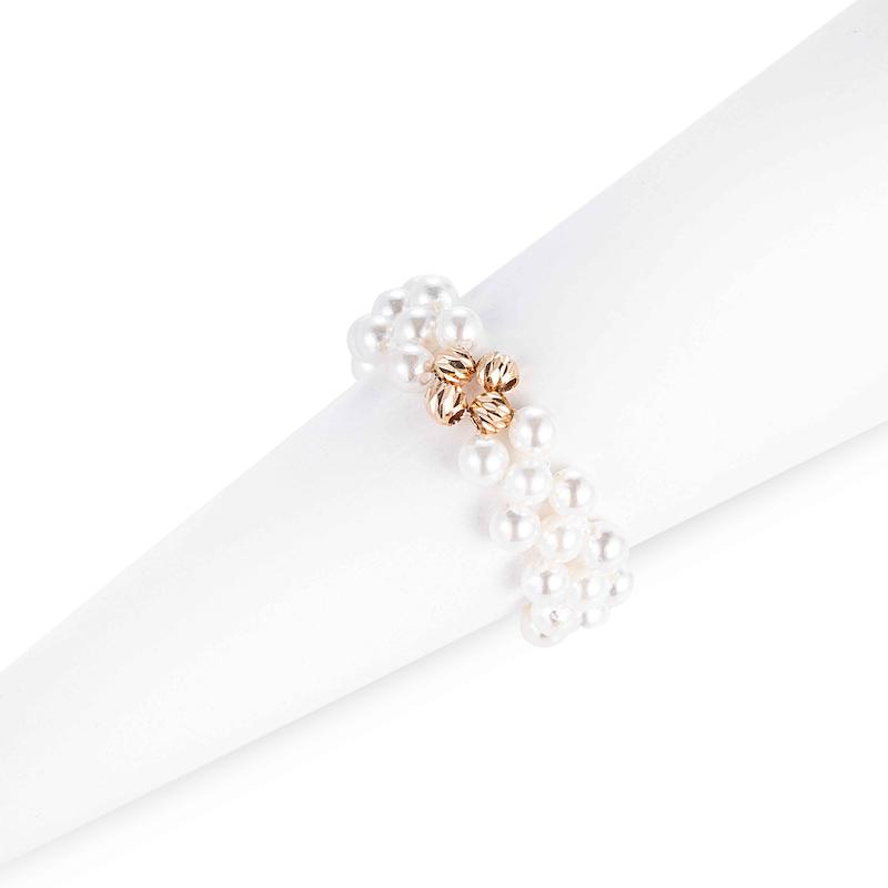 انگشتر طلا زنانه مرواریدی a0023