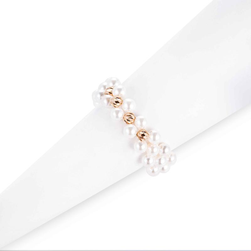 انگشتر طلا زنانه مرواریدی a0024