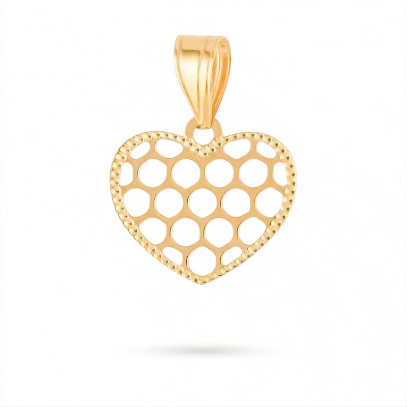 آویز گردنبند طرح قلب m0029