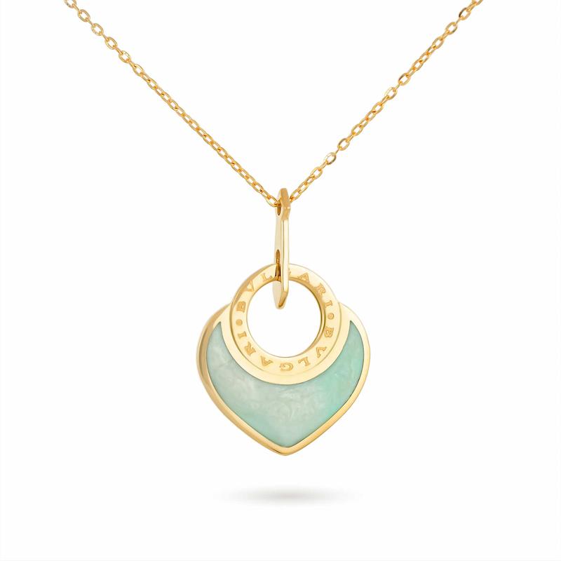 گردنبند طلا زنانه طرح قلب b0051