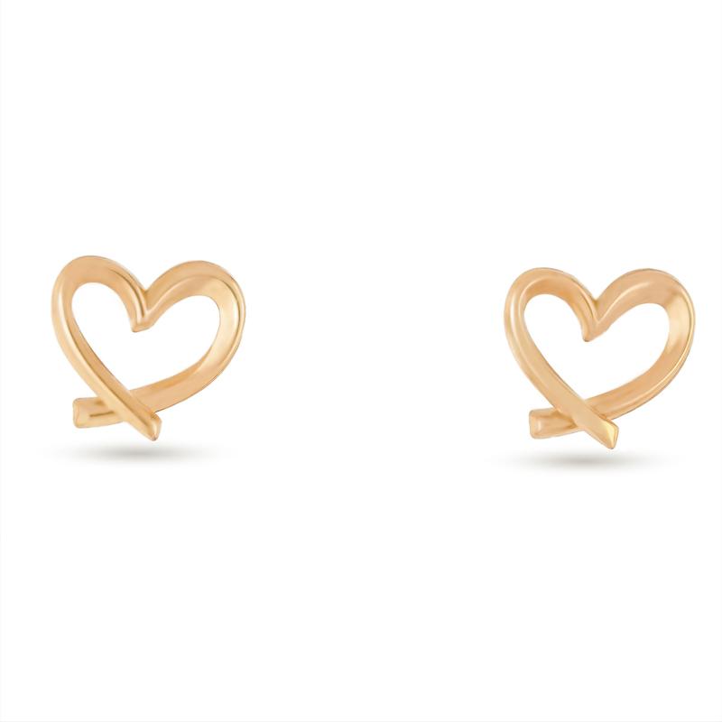 گوشواره میخی طرح قلب g0033