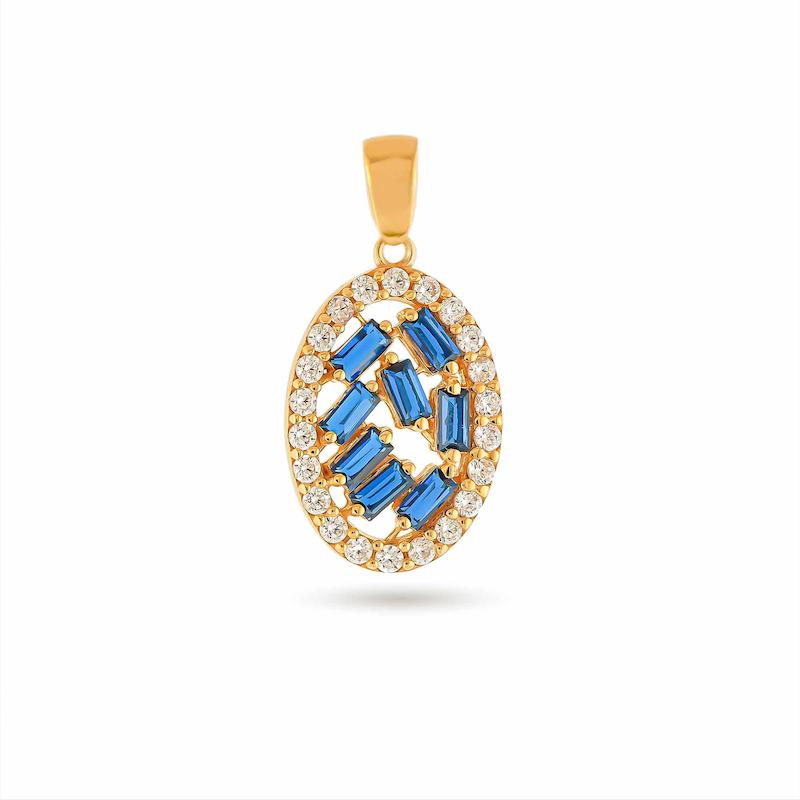 آویز گردنبند طلا زنانه M0263c
