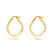 گوشواره طلا 18 عیار مدل هندسی G0114