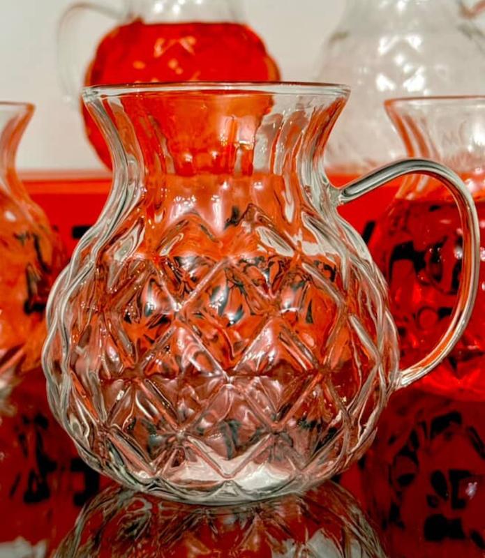 استکان پیرکس مدل آناناسی 