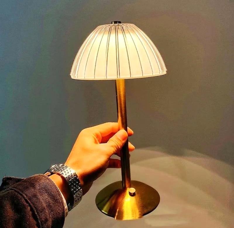 آباژور لمسی مدل چتری شارژی