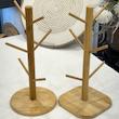 استند آویز لیوان بامبو (مدل پایه گرد و پایه مربع)