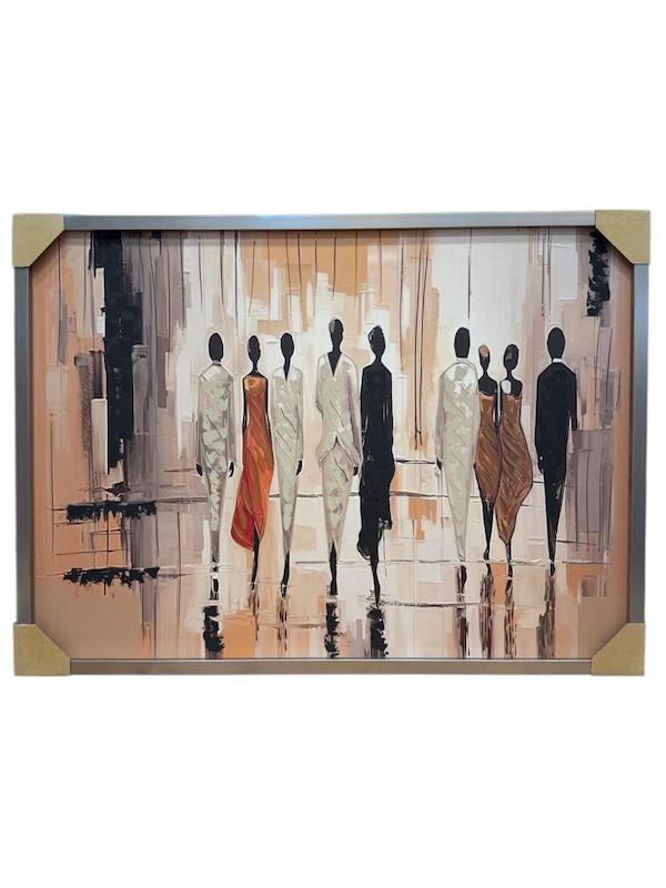 تابلو دکوراتیو برجسته ابعاد 110*80سانتیمتر