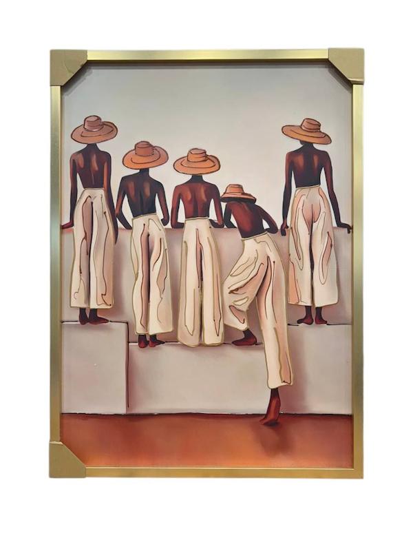 تابلو دکوراتیو برجسته ابعاد 110*80 مینیمال