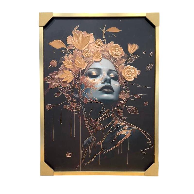 تابلو دکوراتیو برجسته ابعاد 110*80 