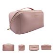 کیف لوازم آرایشی ایستاده چرمی (شیری | صورتی | مشکی)