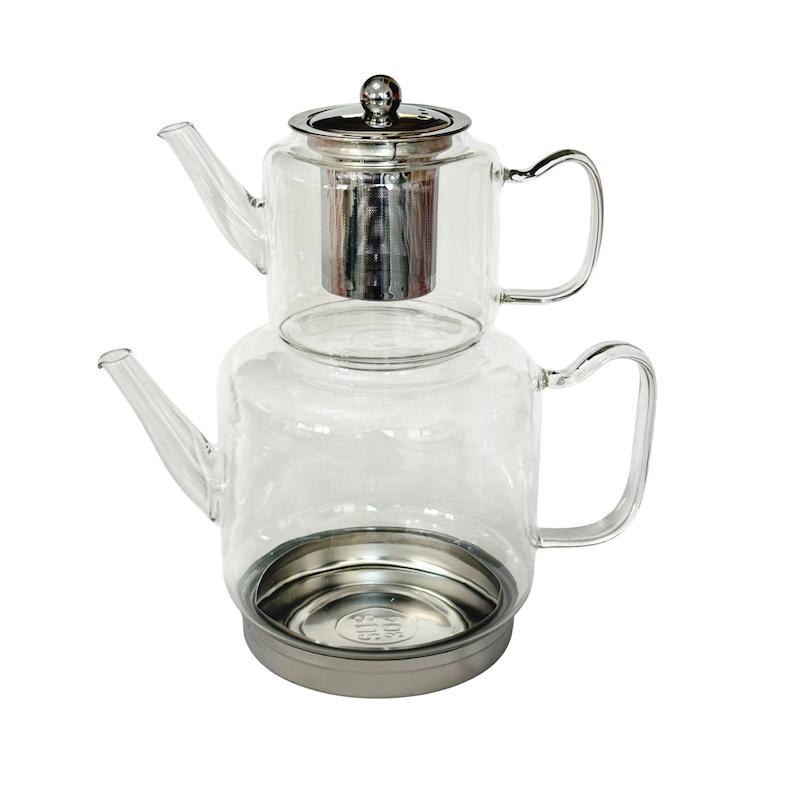 کتری و قوری پیرکس شعله مستقیم وارداتی کد 211