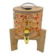 کلمن شامپاینی طرح میوه با پایه بامبو | ظرفیت ۲.۶ و ۳.۶ لیتر