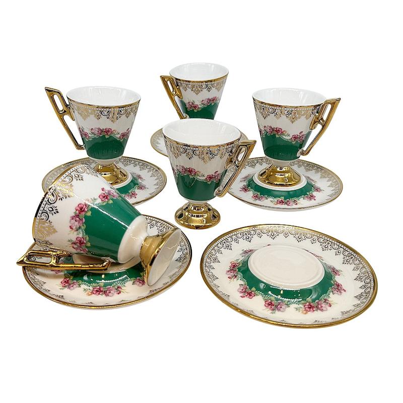 سرویس فنجان و نعلبکی قهوه خوری سلطنتی 