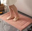 پادری وارداتی 50*80 سانتیمتر ترمزدار رنگ گلبهی