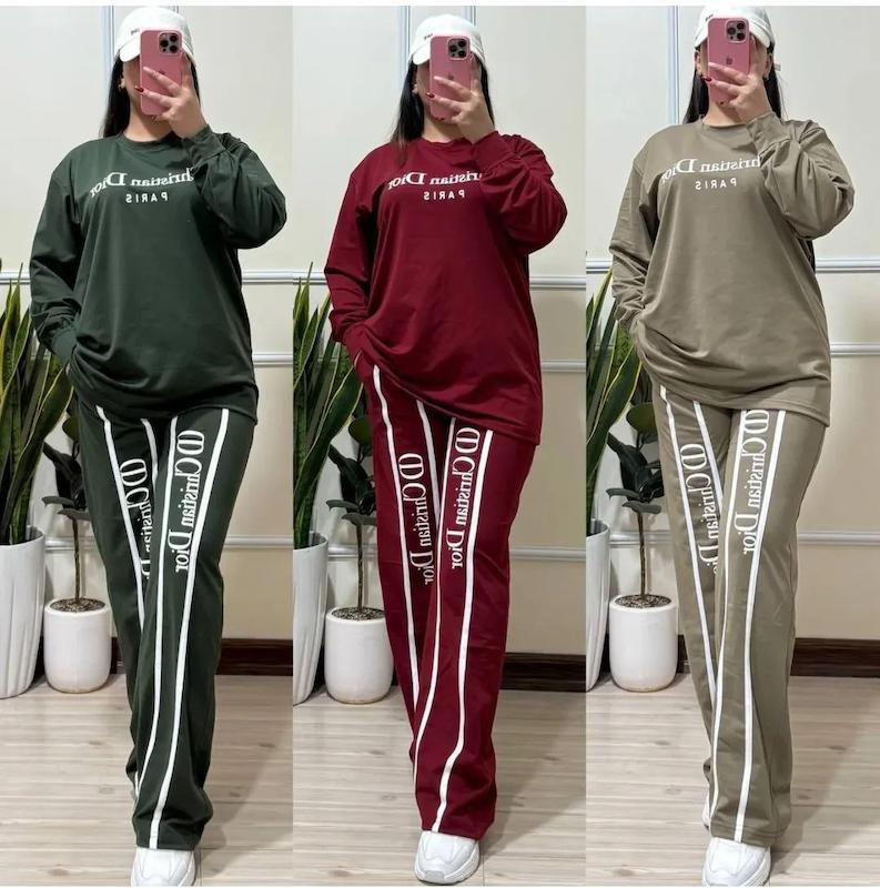 ست بلوز شلوار کریستین دیور پاییزه🖌️ 