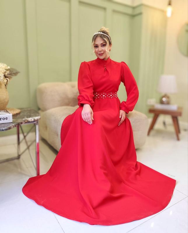 بینظیرترین   پیراهن یلدایی مدل لیلا☢️☢️