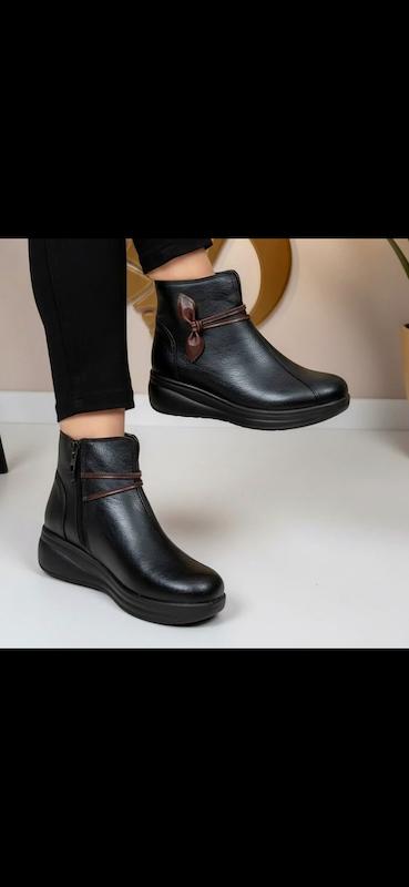 نیم بوت لژدار طبی مدل خاتون🦜🦜🦜