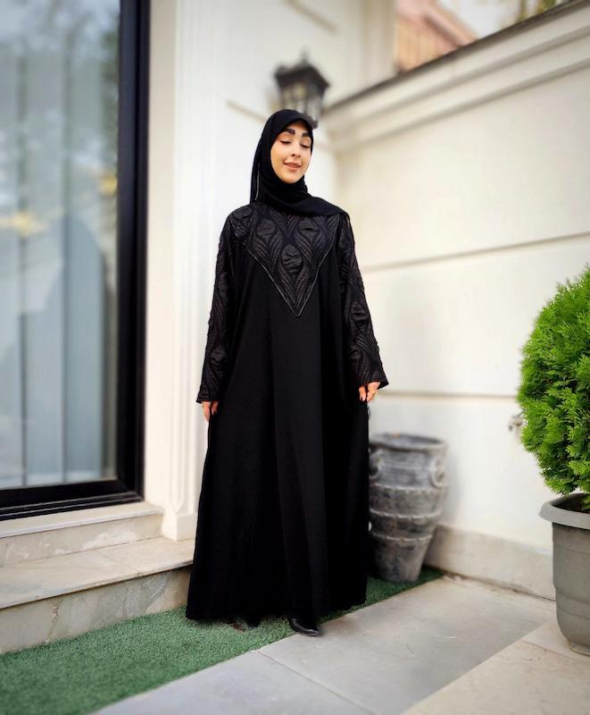 مانتو عبایی مزونی مدل لاله☢️☢️