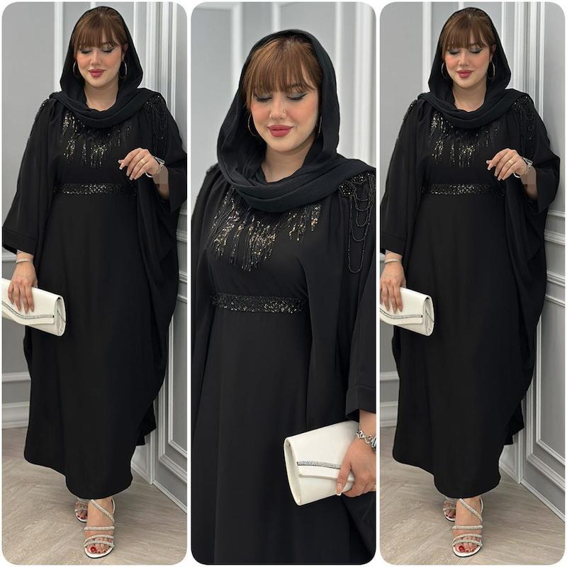 عبایی سردوش دار مه لقا🫀