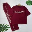 ست تیشرت و شلوار کریستین دیور 🫀