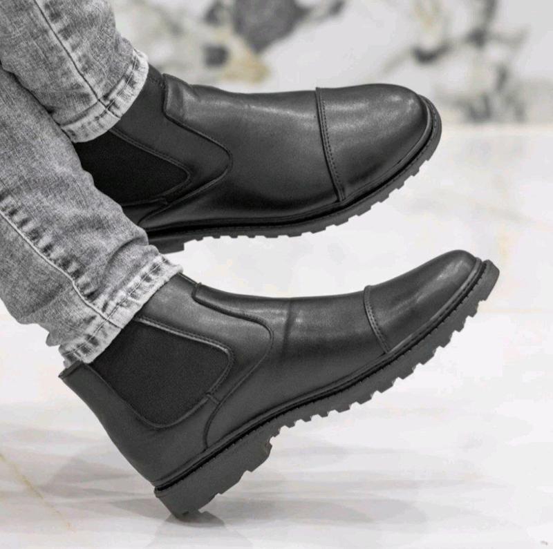 نیم بوت کشی مردانه مدل اهورا🪾