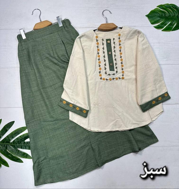 شومیز و دامن ژیوا🫀